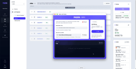 Paqira workflow demo preview